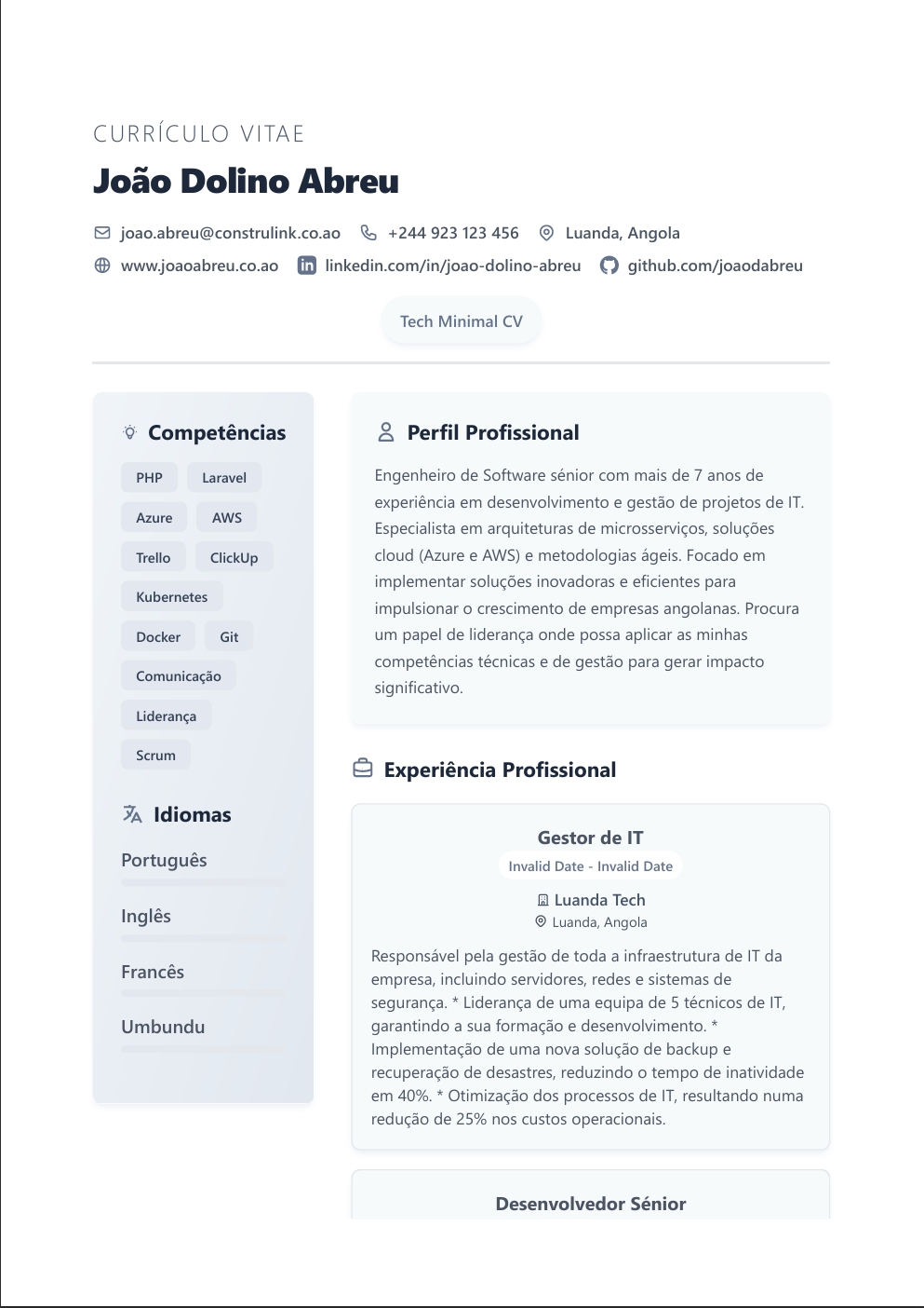Tecnológico Simples